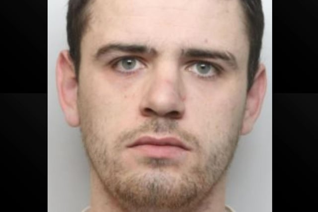 Wellingborough bully PERRY O'BOYLE forced a woman to move home twice and left in fear of her life after hacking her phone and sending private pictures to friends and family. The 29-year-old also threw a brick through his victim’s window and threatened to shoot her and her unborn baby. He was jailed for 40 months.