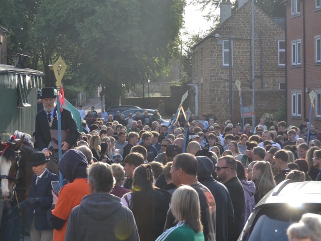 Hundreds attend Rowell Fair Proclamation day bright and early on Monday morning