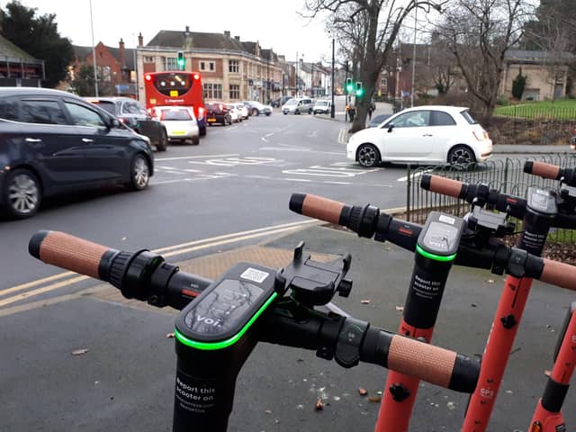 Voi scooters in Kettering