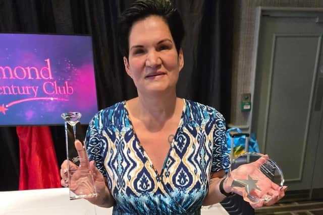Proud moment being awarded a diamond consultant