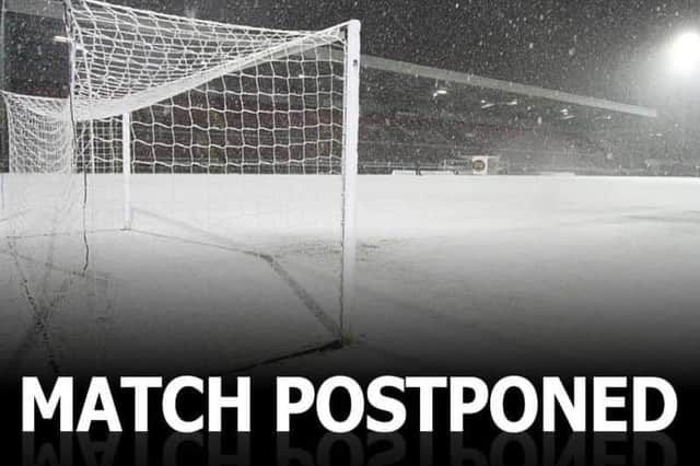 Corby Town's game at Coleshill Town has been postponed