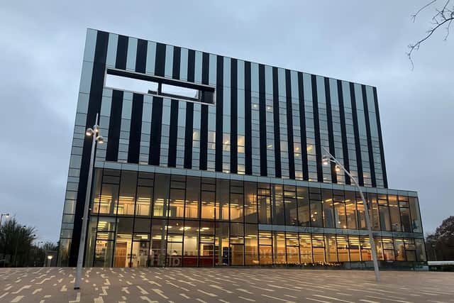 North Northamptonshire Council, based at the Corby Cube.
Credit: Nadia Lincoln