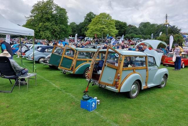 Rushden Car Rally In pictures - See the classic cars that lined Rushden's Hall Park as ...