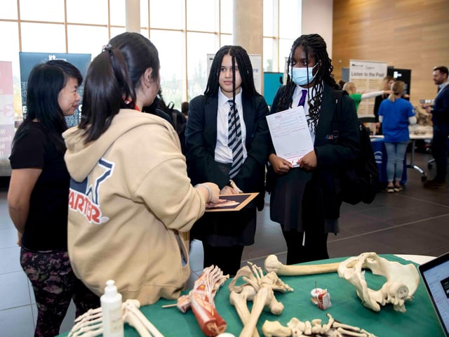 Pupils from around the county immerse themselves in the world of science, technology, engineering, arts and maths at the University of Northampton on Tuesday, March 29.