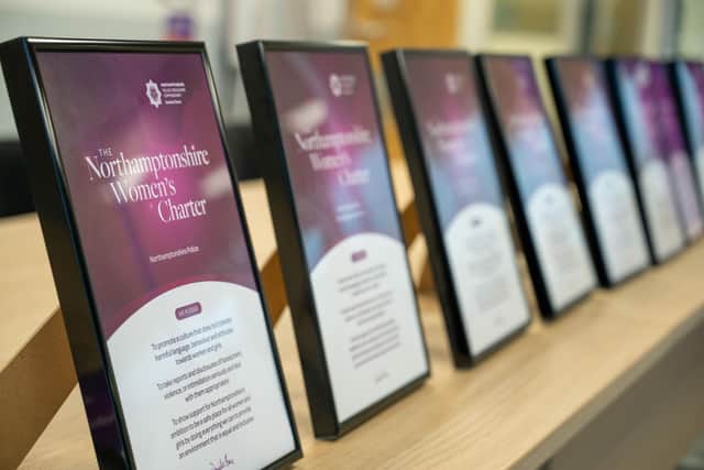 The Northamptonshire Women's Charter was launched on  December 1.