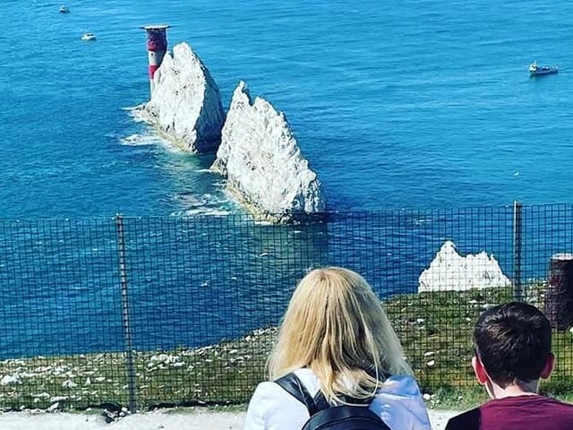 "Needles, Isle of Wight - my happy place"