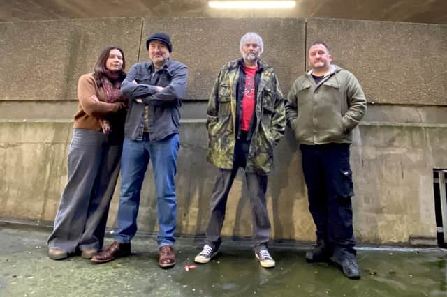 Eight Limb Entertainment. Zara Bradshaw, Ian Smith, Paul Faulkner and Adrian Armishaw.