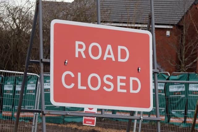 The roadworks are due to start next week