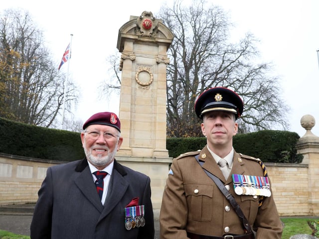 Wellingborough Remembrance Day parade 2022