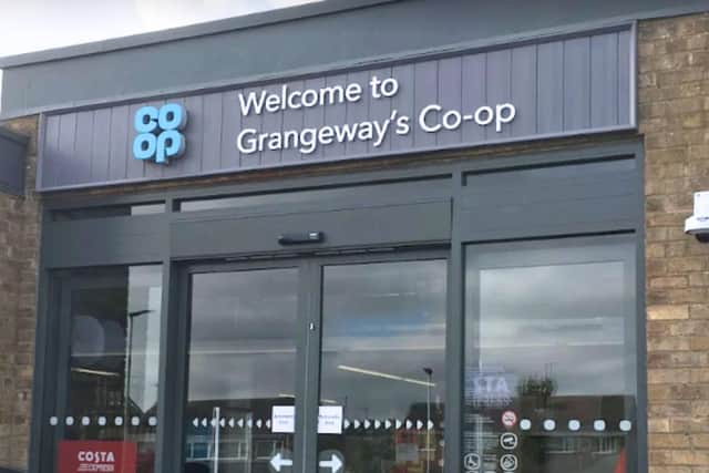 The Co-op in Grangeway, Rushden. Image: NW