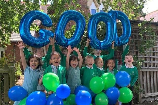 Ecton Village Primary Academy pupils celebrate