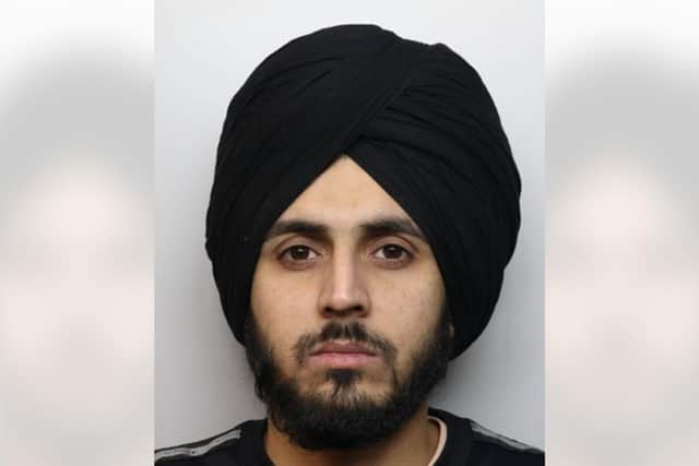 Aaron Kumar, who has been jailed at Northampton Crown Court. Image: Northants Police