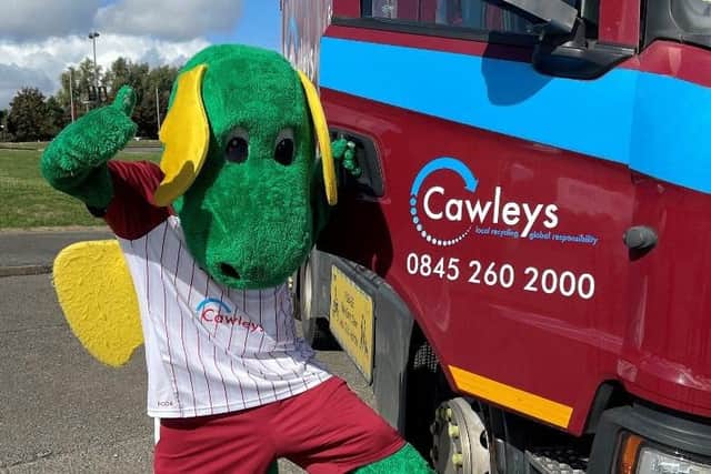 Cawleys sponsor Clarence the NTFC Mascot to deliver sessions in schools and the community