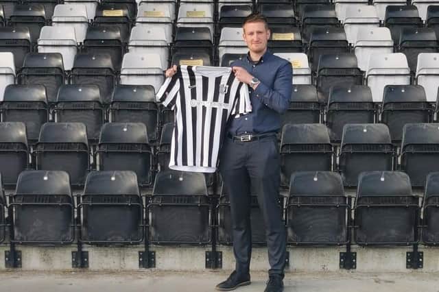 Lee Attenborough is the new manager of Corby Town