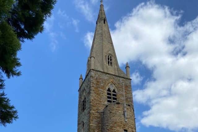 Saxon church in Brixworth, Northamptonshire 