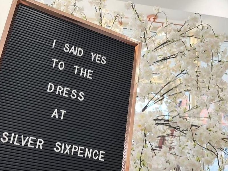 Silver Sixpence Bridal Boutique in Towcester won bridal store of the year.