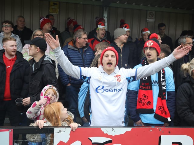 Kettering Town FC V Doncaster Rovers FA Cup Round 2