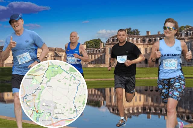 There are two routes - a half marathon and a 5k /National World