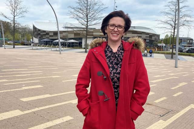 Suzanne Oliver in Corby.