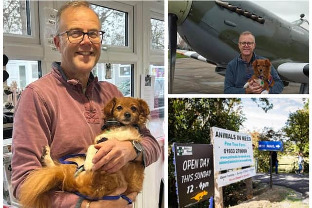 Irwin is raising money for Animals In Need in Little Irchester
