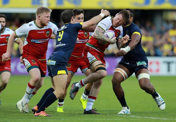 Saints and Clermont have scrapped it out six times during the past decade (photo by David Rogers/Getty Images)