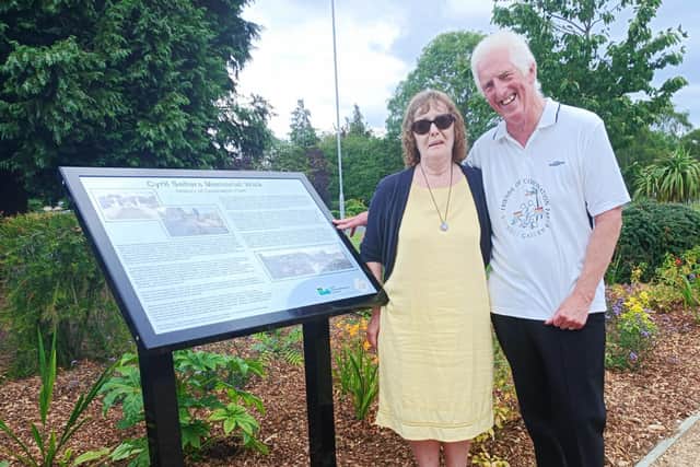 James and Susan Lowe, who are part of the Friends of Coronation Park that have maintained the park for two decades. Image: Paul Balmer