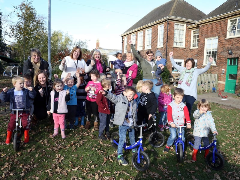 Another double outstanding Ofsted for the Nursery and Early Years Unit at Pen Green in 2017.