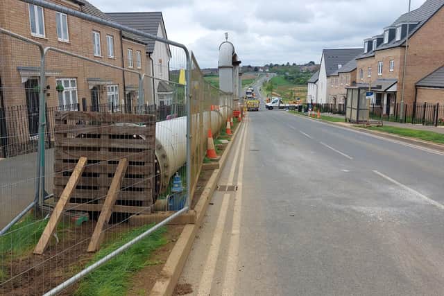 The pipe has been in operation since December 2022
