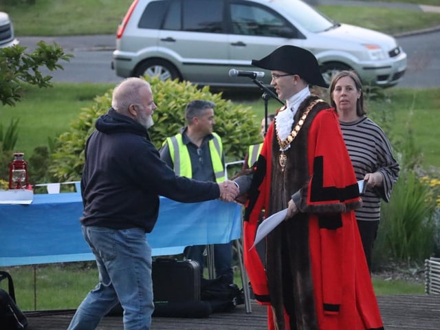 Corby D-Day Beacon Lighting 2024:Corby D-Day Beacon Lighting 2024