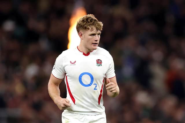 Fin Smith only started one of England's autumn matches (photo by Warren Little/Getty Images)