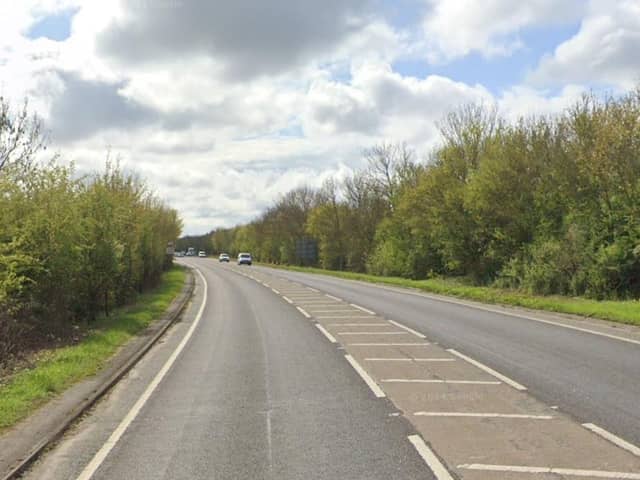 The A6 between Burton Latimer and Finedon