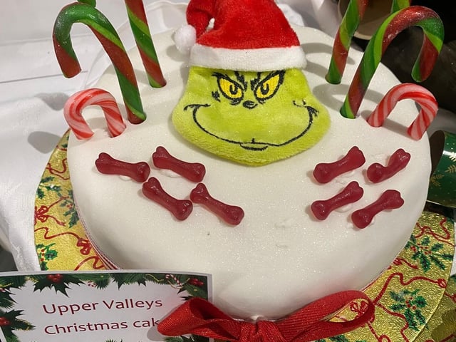 Brampton View Memory Lane Upper Valleys Grinch Cake