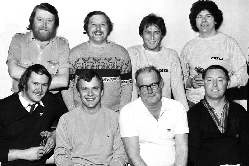 1982 darts team at Kettering General Hospital