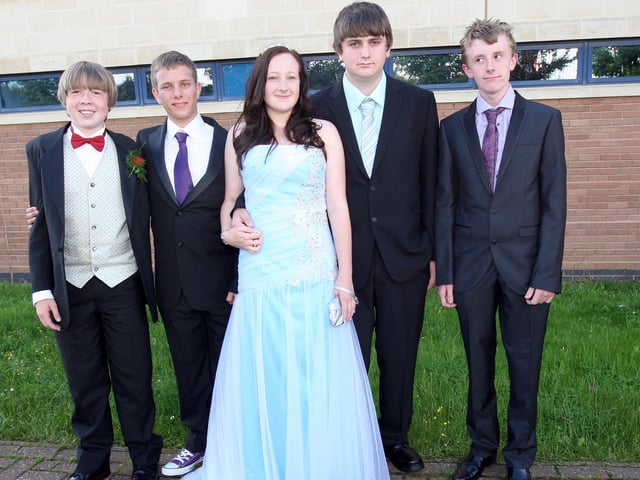 Rushden Community College Year 11 prom at the Diamond Centre, Nene Park 2012