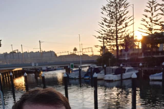 Beautiful sceneries as James continues with his training.