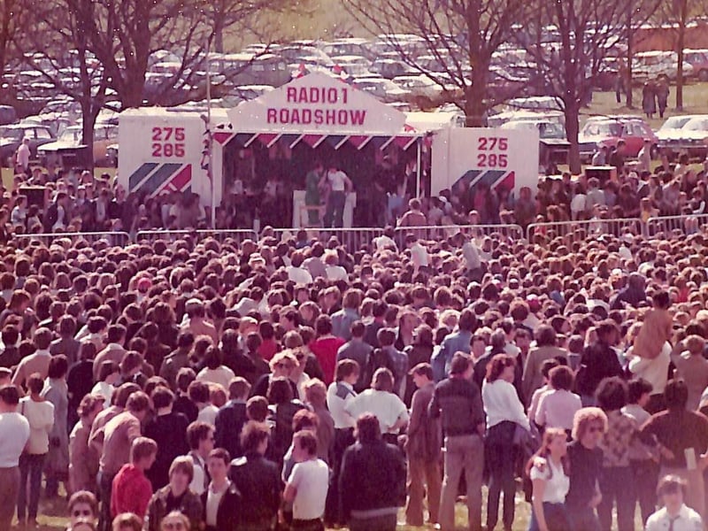 The Radio One Roadshow at Wicksteed Park 1978