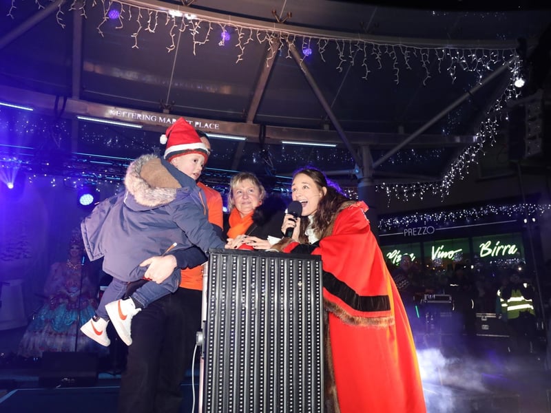 Kettering light switch on 2023:Kettering Christmas Lights Switch On