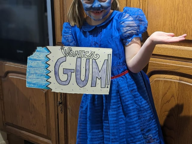 Isabelle, age 7, from Burton Latimer