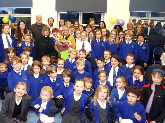 Headteacher Julia Havlickova retiring from Pytchley Endowed CE Primary School. retires 2019