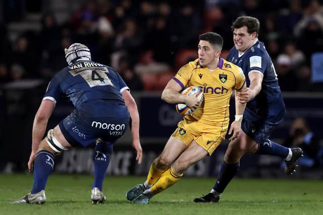Anthony Belleau starts for Saints against Harlequins (photo by David Rogers/Getty Images)