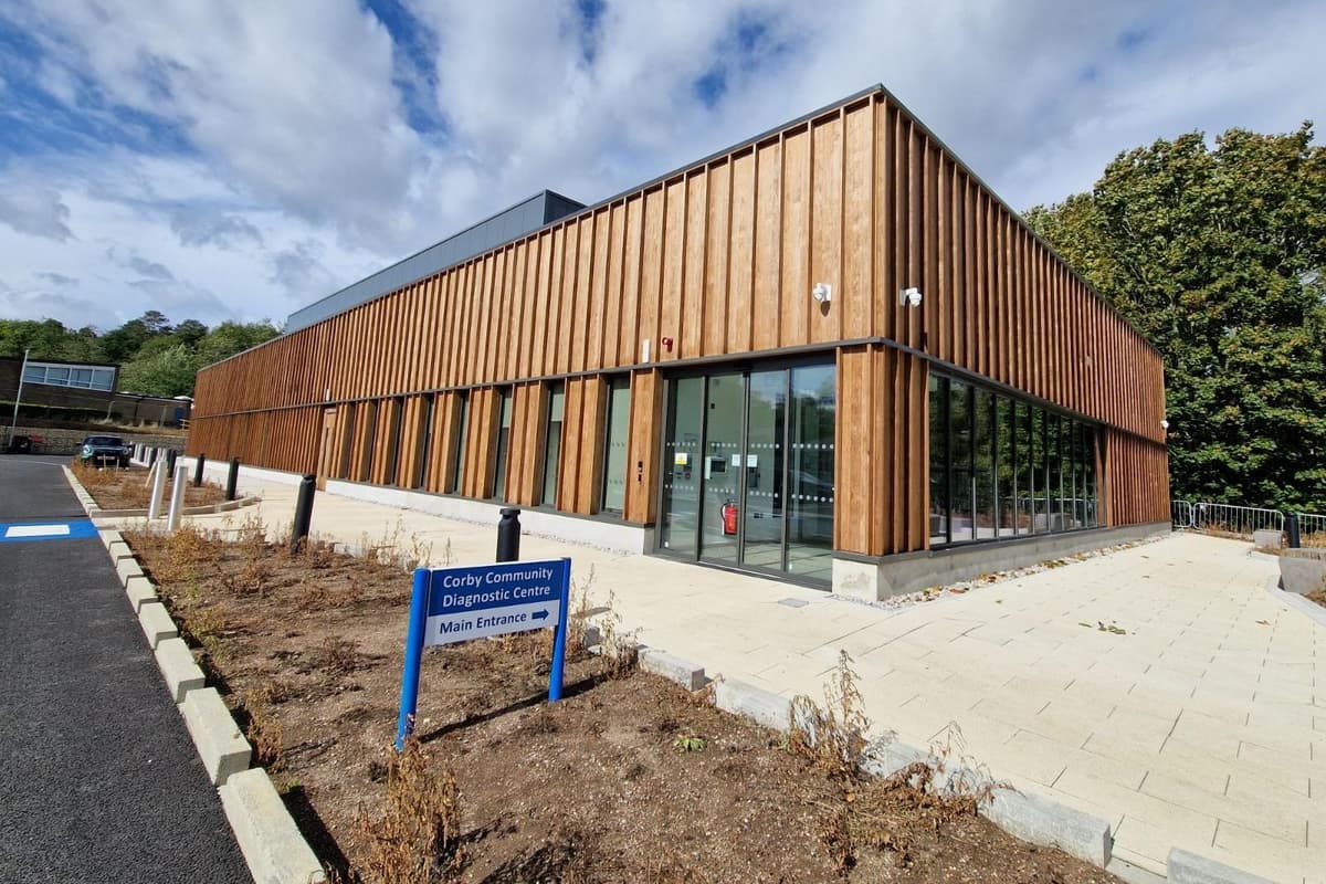 Picture special showing Corby’s new £11.7m Community Diagnostic Centre