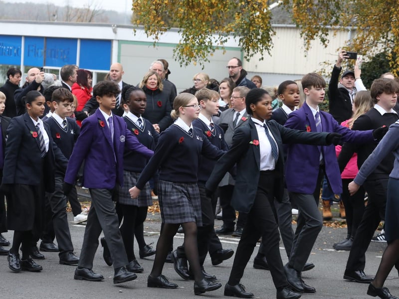 Corby Remembrance Sunday service