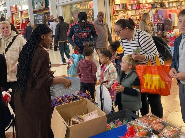 More than £2,300 was raised at the event