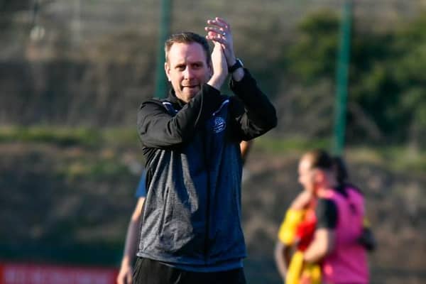 AFC Rushden & Diamonds manager Andy Burgess. Picture courtesy of Hawkins Images