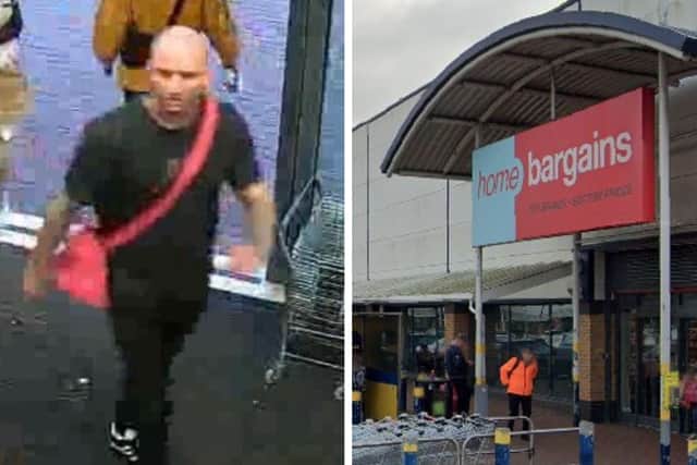 Police are appealing for help to identify the man pictured in this CCTV image
