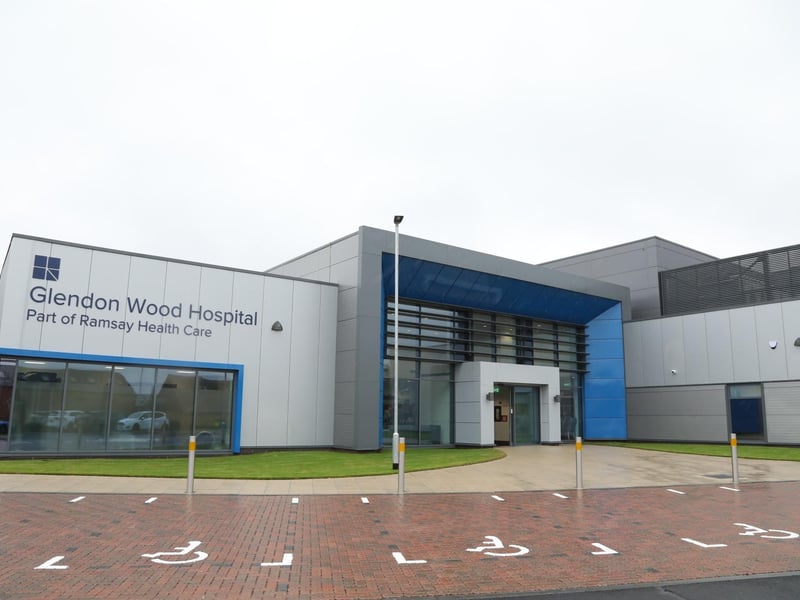 A look behind the scenes of the £21.98m Glendon Wood Hospital near Kettering