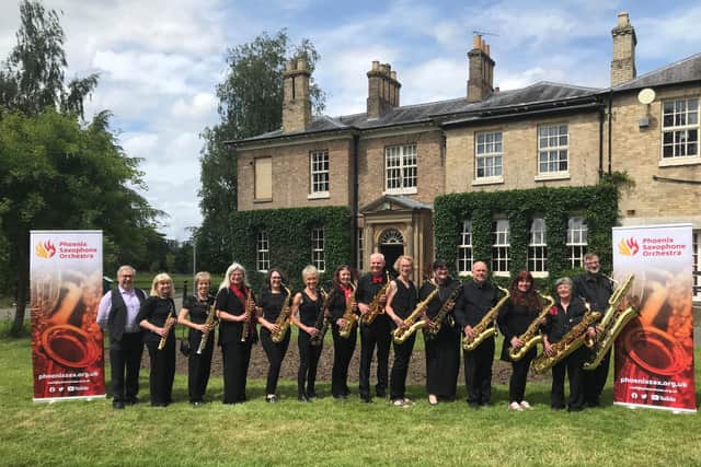 Harborough-based Phoenix Saxophone Orchestra are holding a concert at Harrington Church