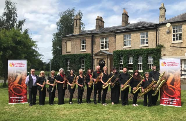 Harborough-based Phoenix Saxophone Orchestra are holding a concert at Harrington Church