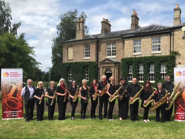 Harborough-based Phoenix Saxophone Orchestra are holding a concert at Harrington Church