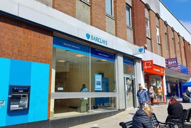 Barclays in Market Street, Wellingborough is closing on September 1